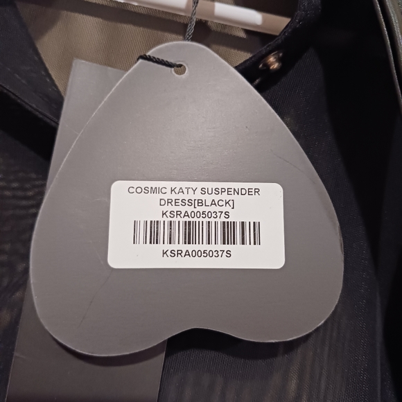 SOLD Cosmic Katy Suspender Dress Killstar - Picture 9 of 10